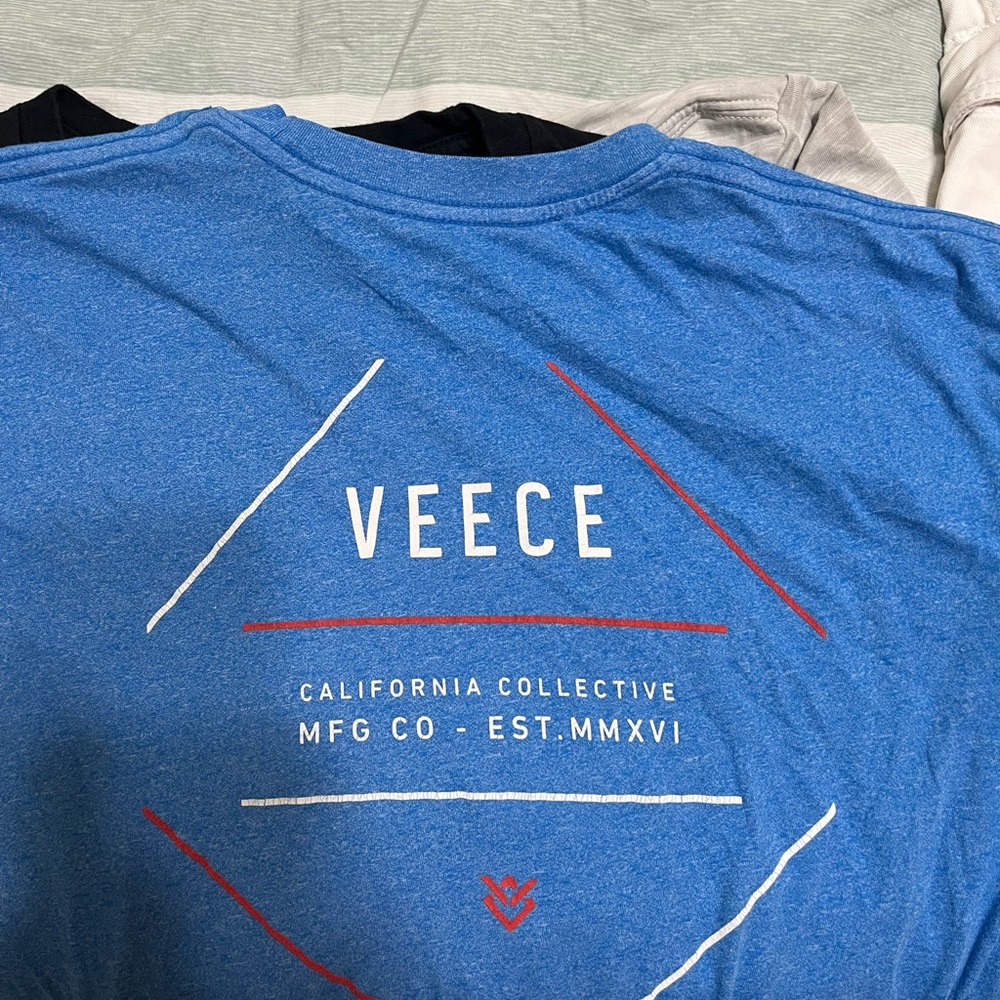 4 Veece shirts
